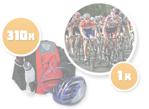Tour de France arrangement of fietspakket